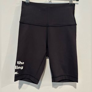Wonder Under 8 in shorts Lululemon